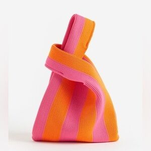 H&M Pink and Orange Women's Bag